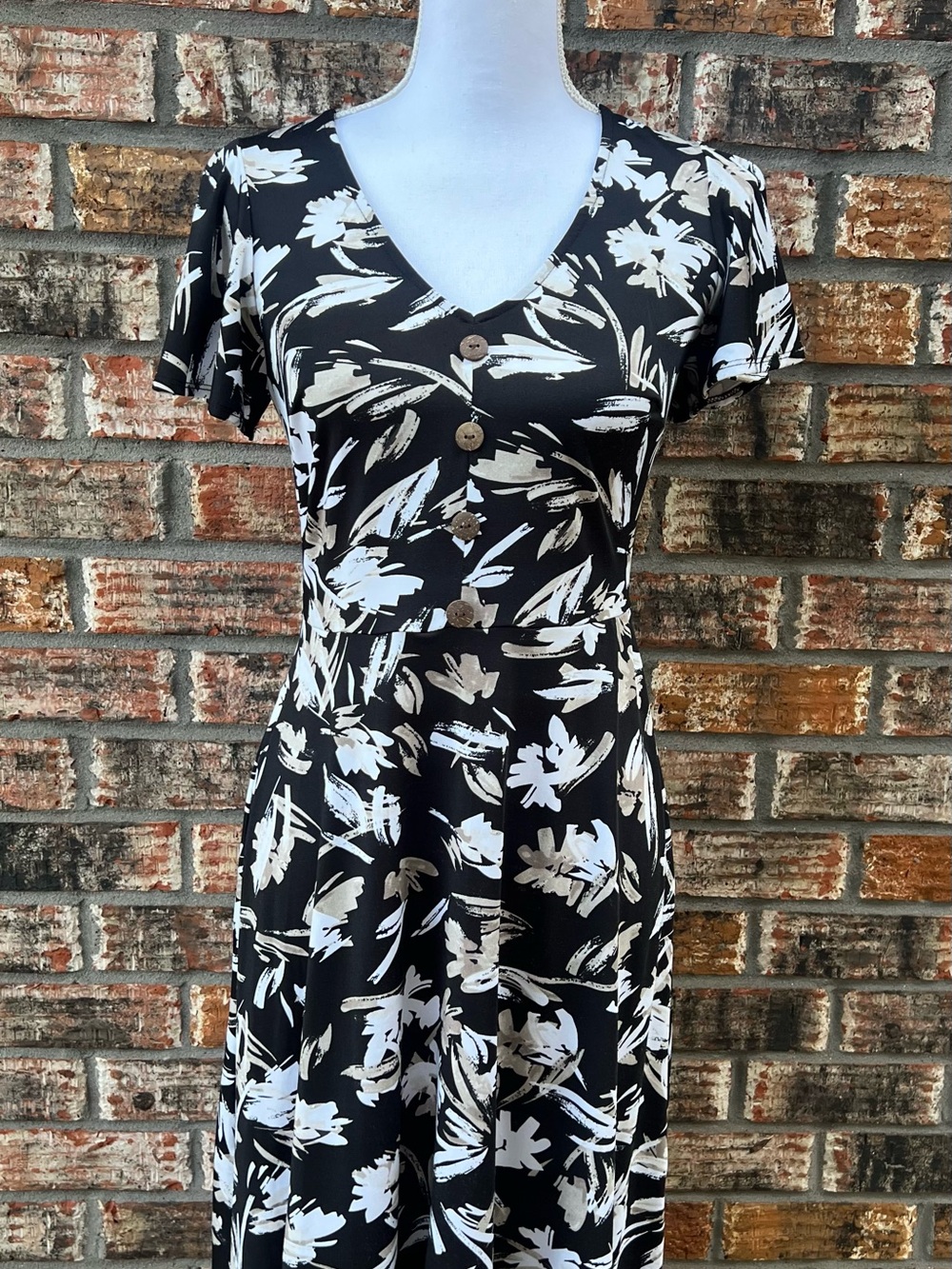 Fortune + Ivy hi-low flutter sleeve dress from Stitch Fix